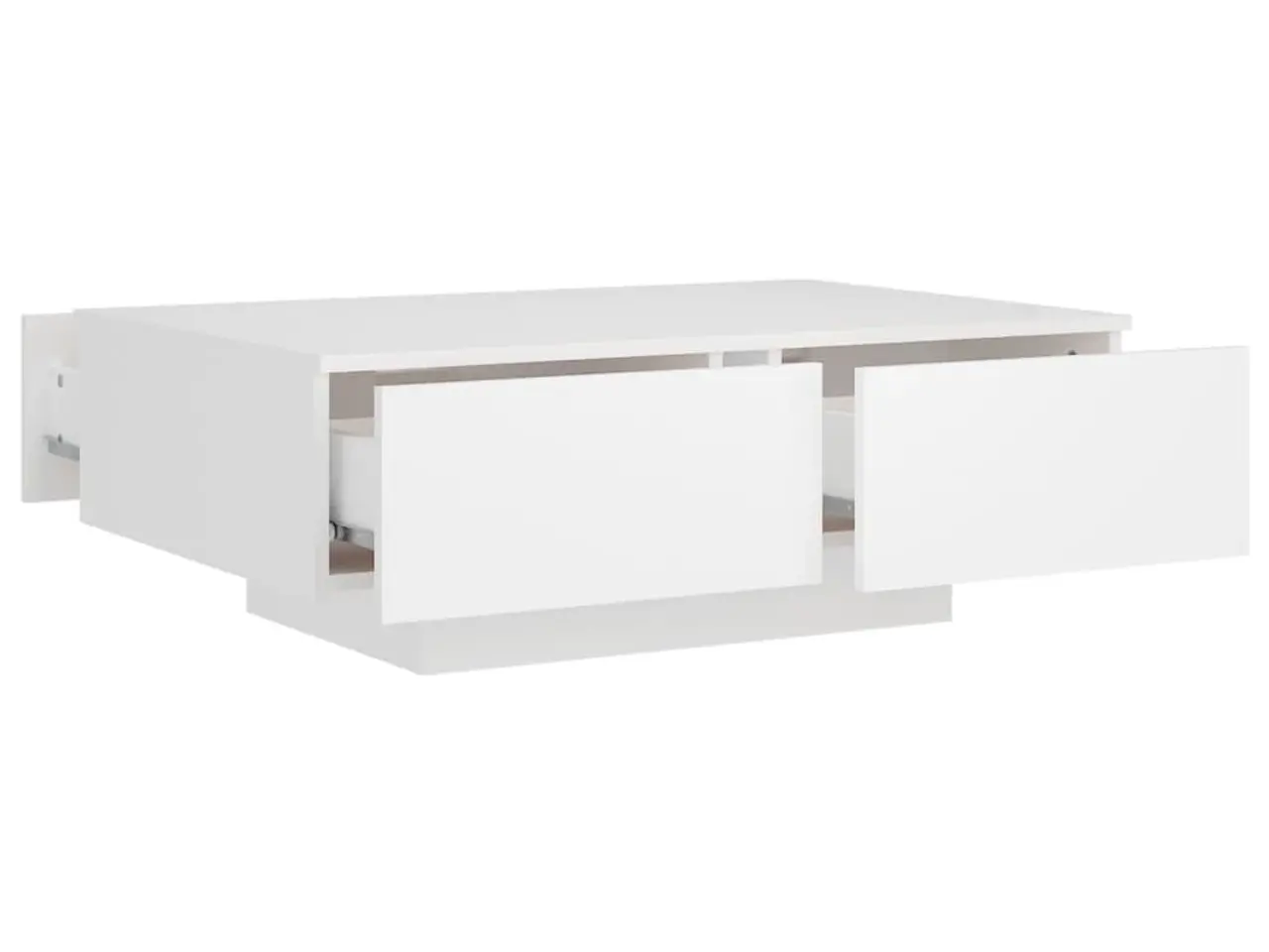 Billede 6 - Sofabord i hvidt konstrueret træ - 90 × 60 × 31 cm