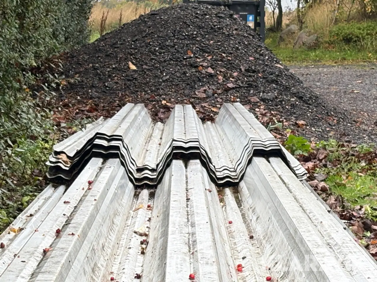 Billede 12 - Profilerede stål trapez tag / facadeplader Areco TP21 selvbærende 90 m2 - 17 styk