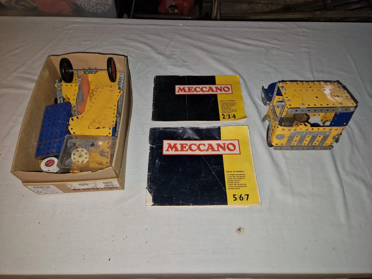 Billede 1 - Meccano lastbil byggesæt
