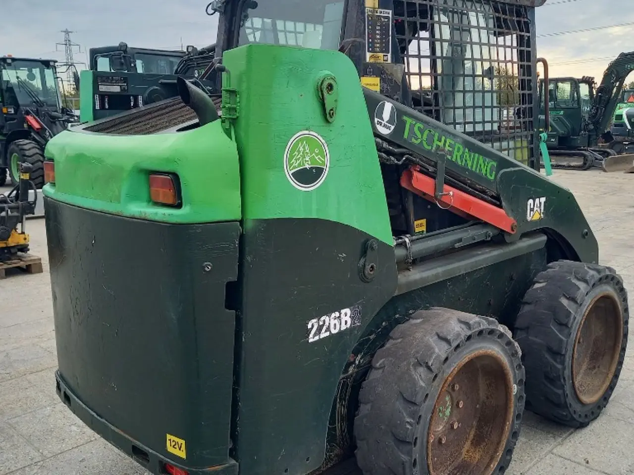 Billede 5 - Caterpillar 226B Skid steer læssemaskine
