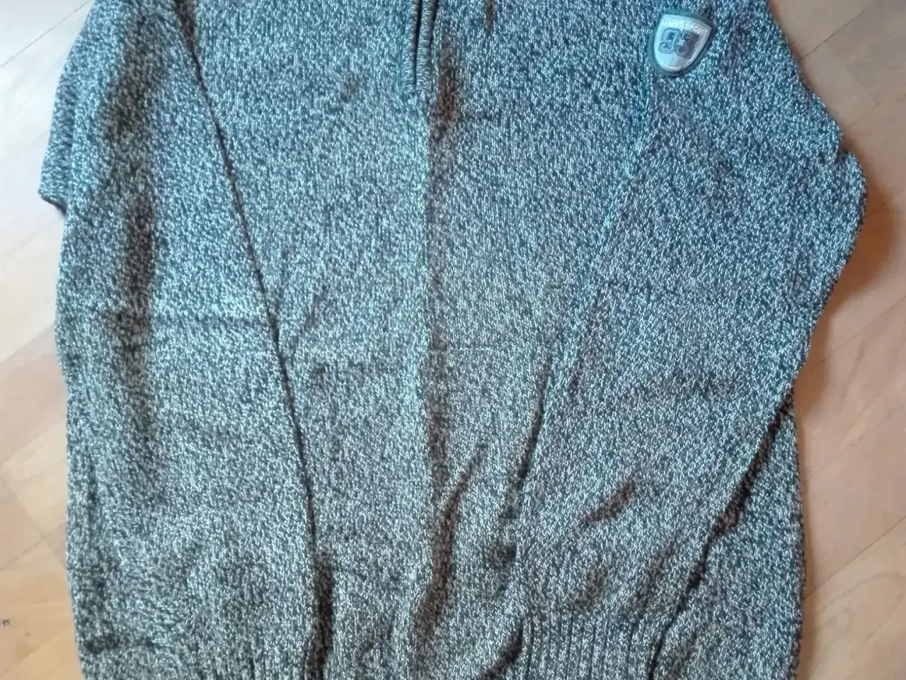 Billede 1 - Jack's Sport gråmeleret sweater str XL. Giv bud.