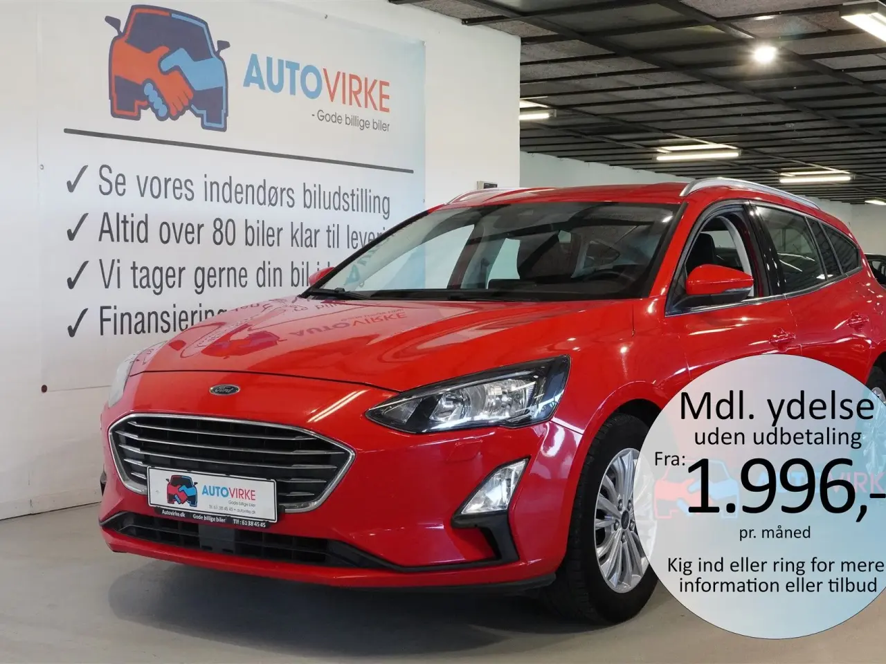 Billede 1 - Ford Focus 1,0 EcoBoost Titanium 125HK Stc 6g