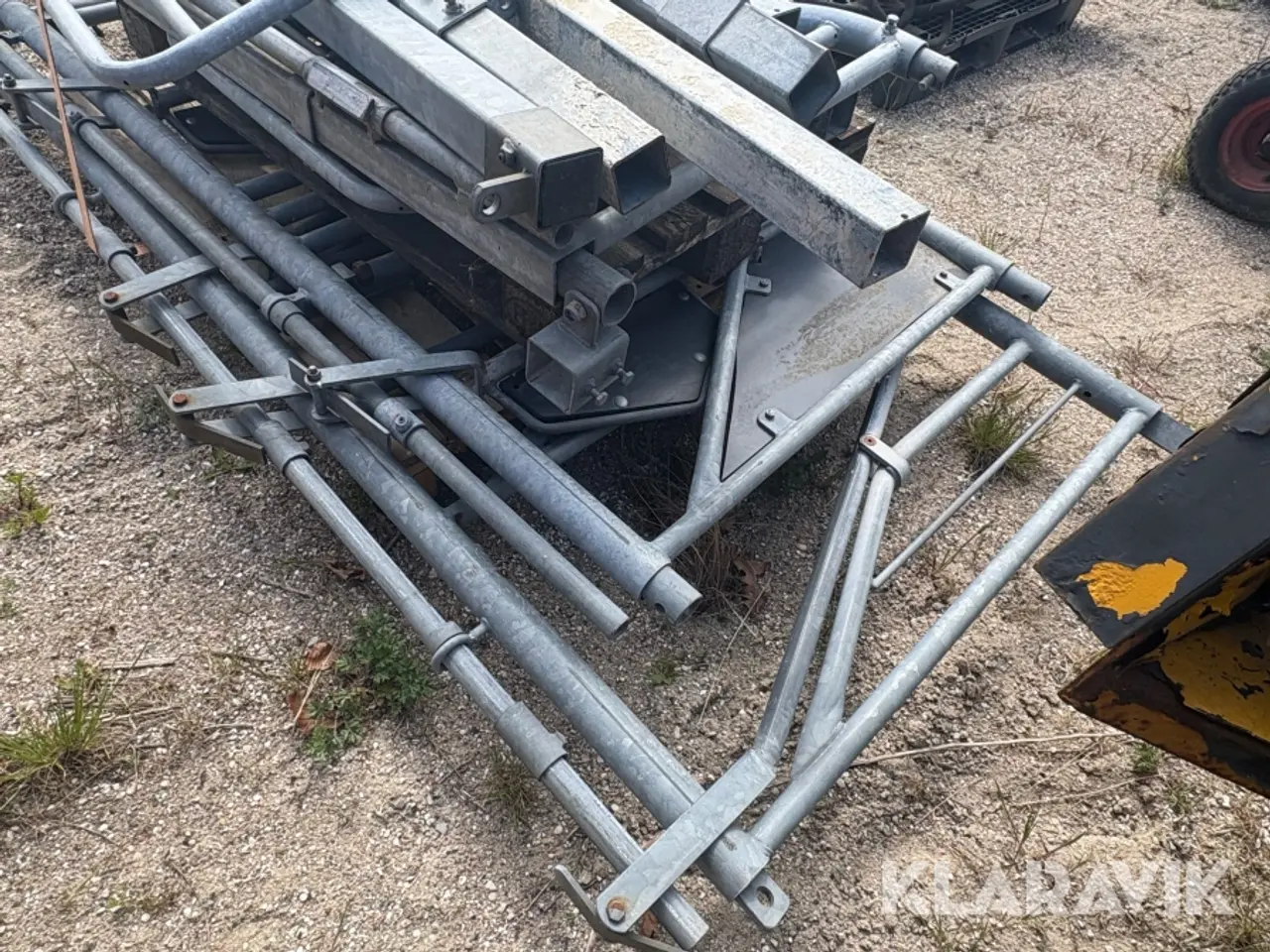 Billede 10 - Parti galvaniserede hegns- og fanggitre