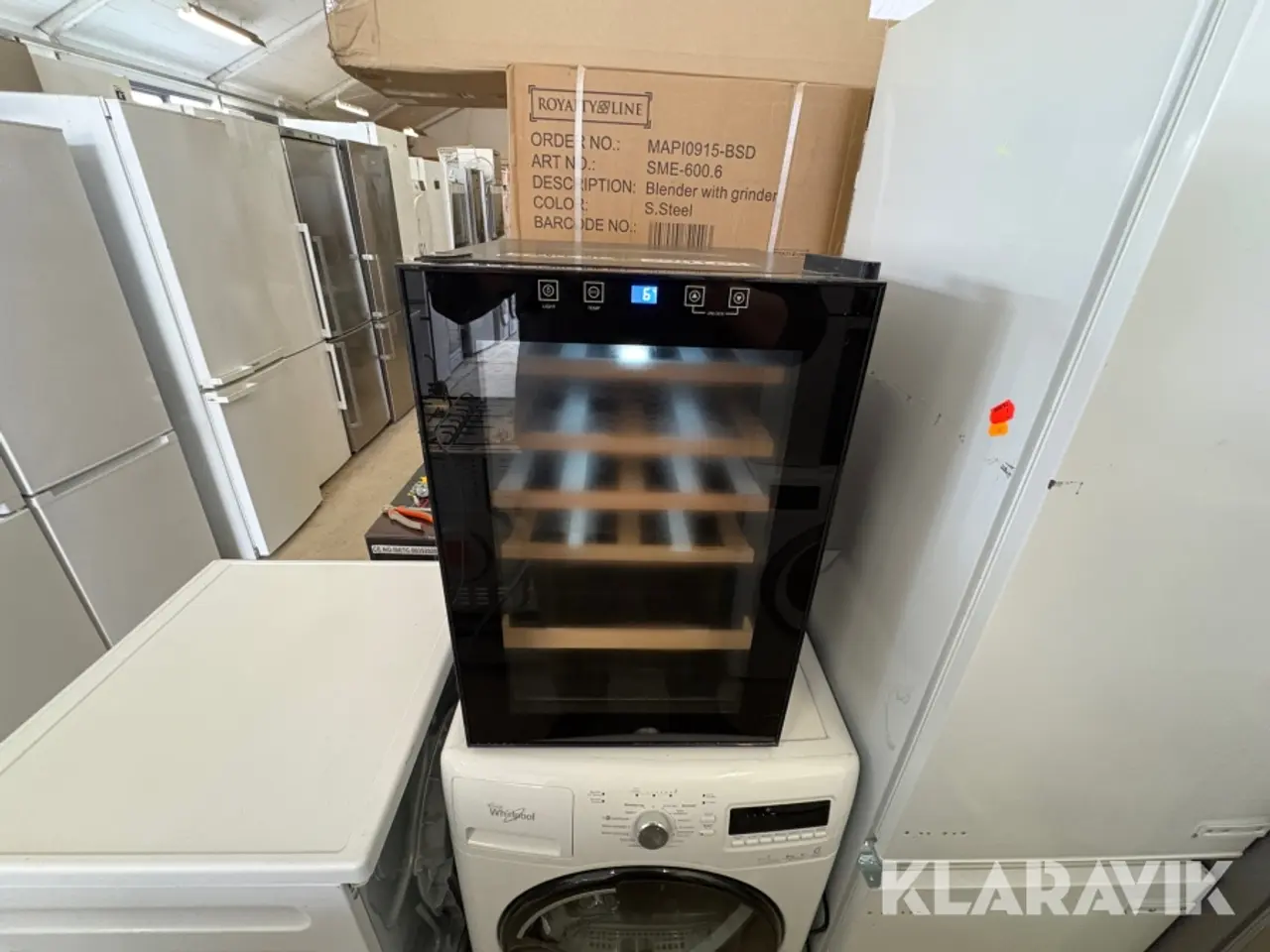 Billede 2 - Vin køleskab Witt Ef4365l-1b20