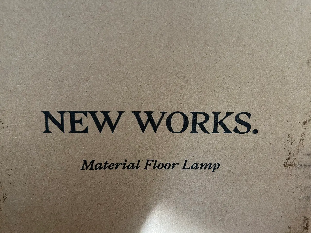 Billede 2 - Gulvlampe NEW WORKS Material floor