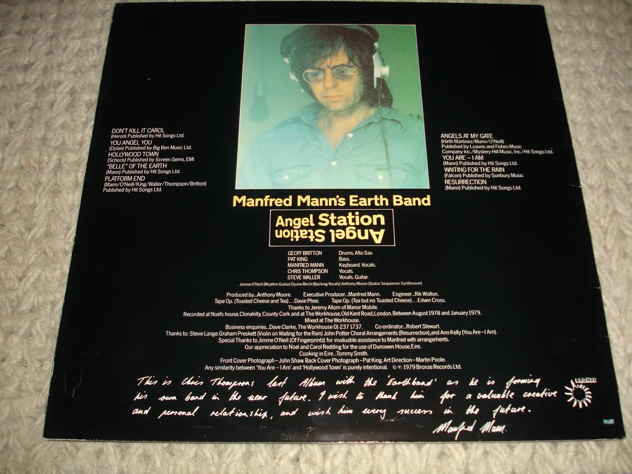 Billede 3 - Manfred Mann's Earth Band – Angel Station