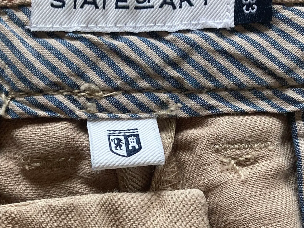 Billede 3 - Beige herreshorts, livvidde 33