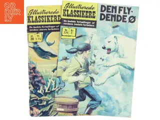 Illustrerede Klassikere: Den Flydende Ø (Bog)