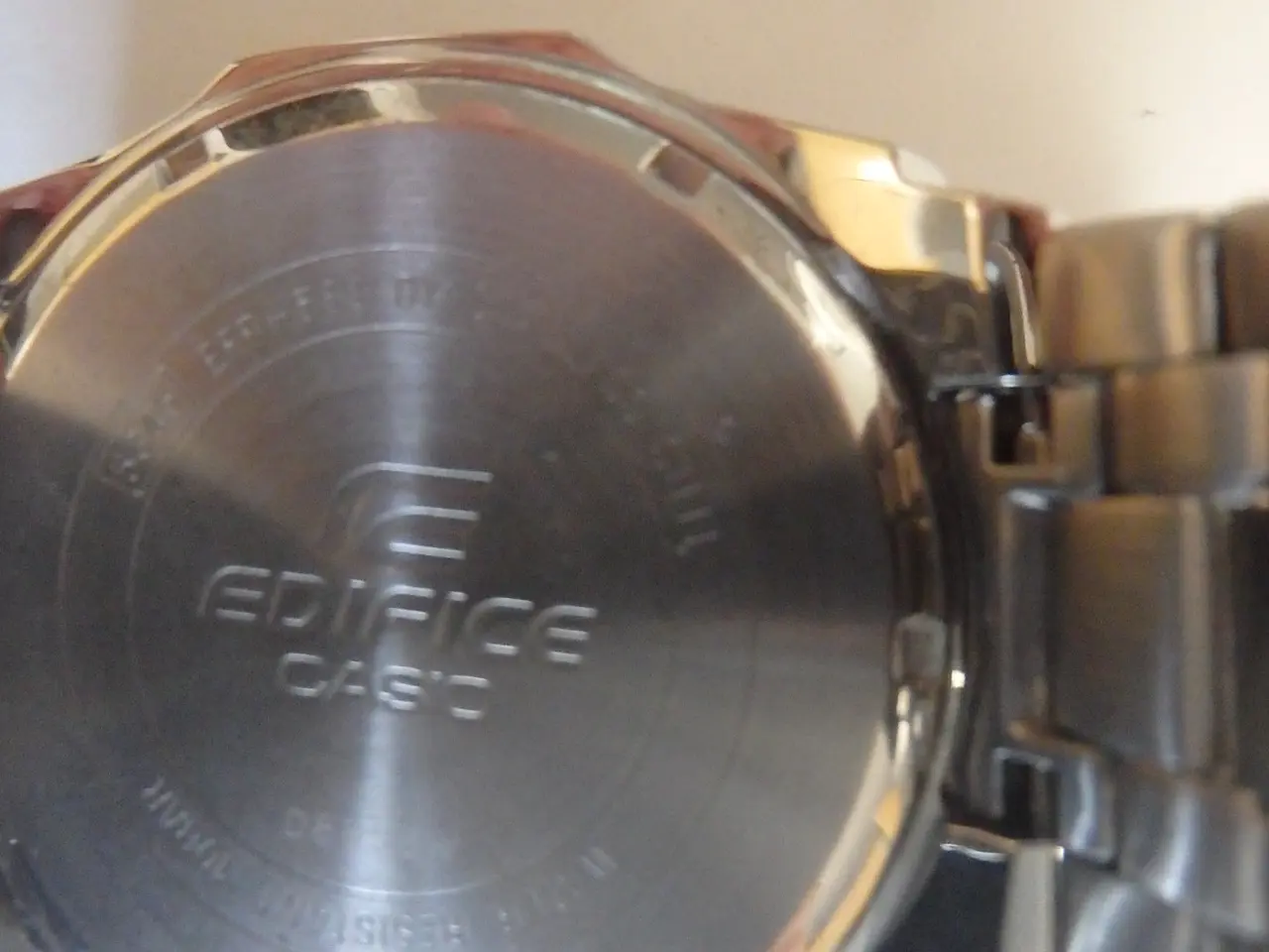 Billede 5 - Casio Edifice sort/blå/stål Kronograf Model 5345