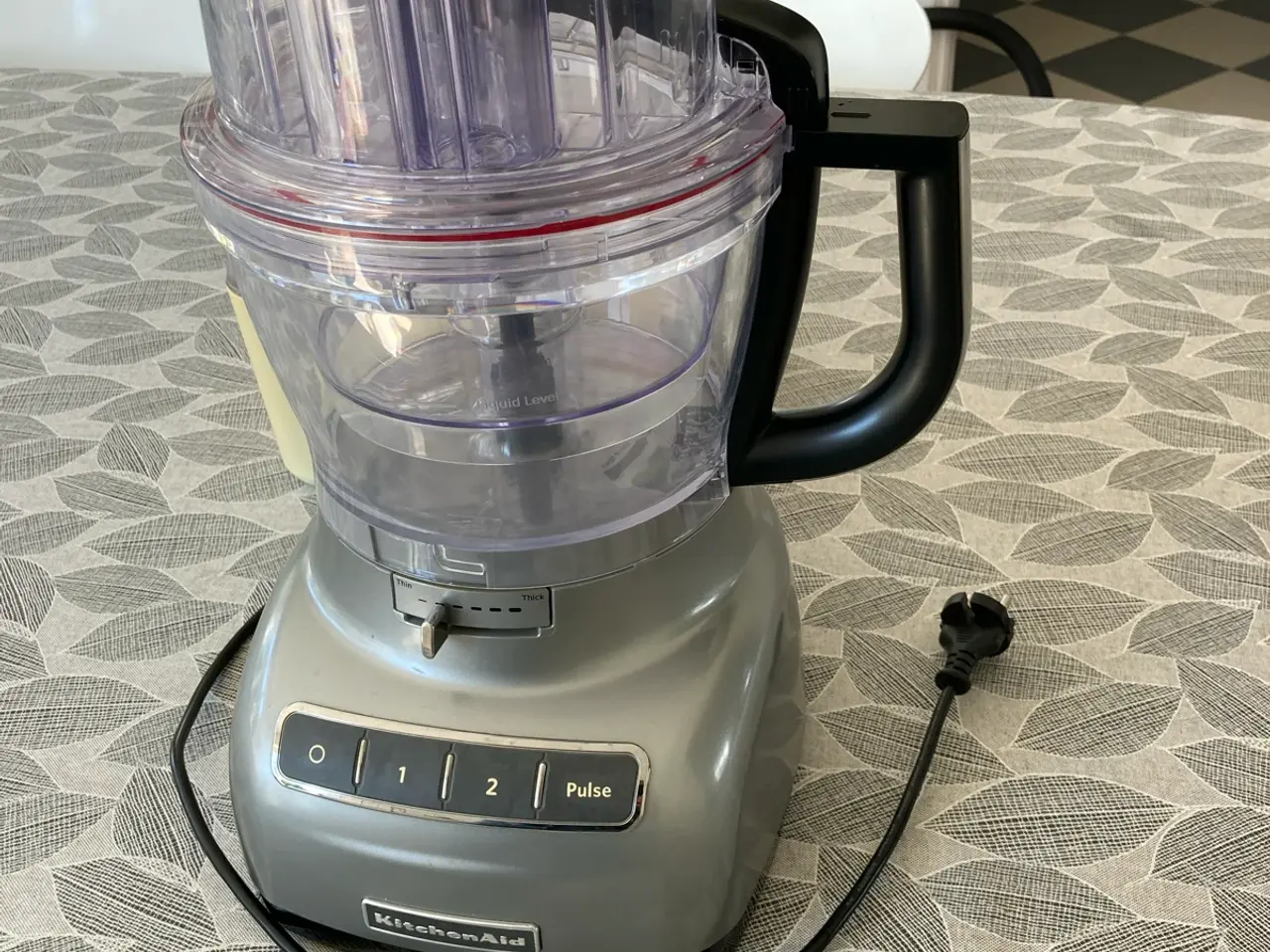 Billede 1 - Kitchenaid foodprocessor sølvgrå, næsten som ny