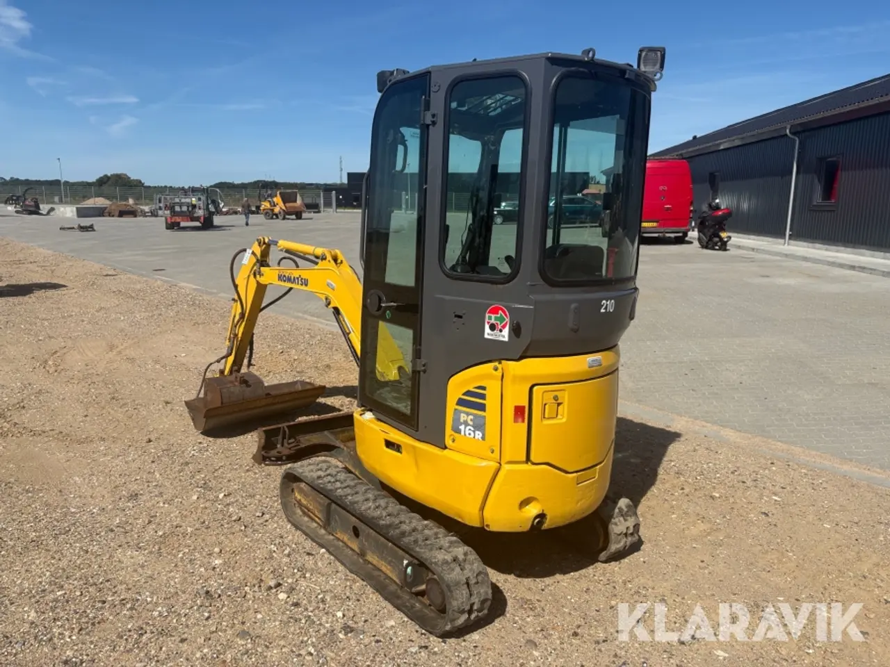 Billede 3 - Minigraver Komatsu PC16R-3HS