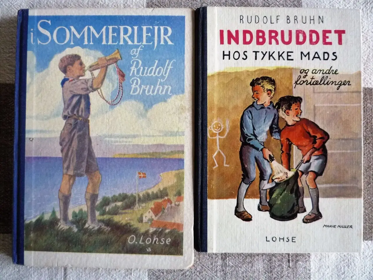 Billede 1 - 10 fine gamle børnebøger, ungdomsbøger
