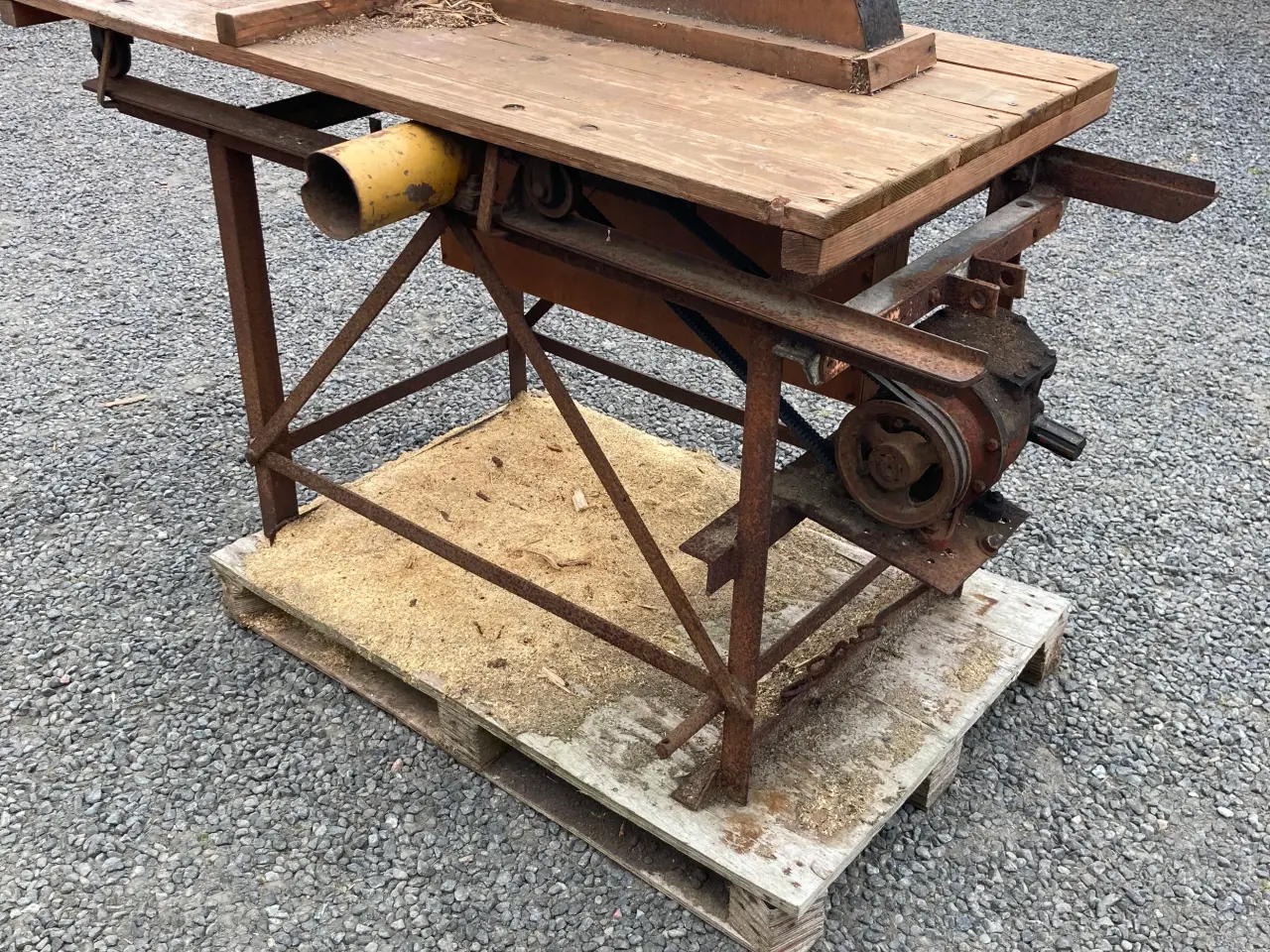 Billede 3 - Brændesav til traktor pto.