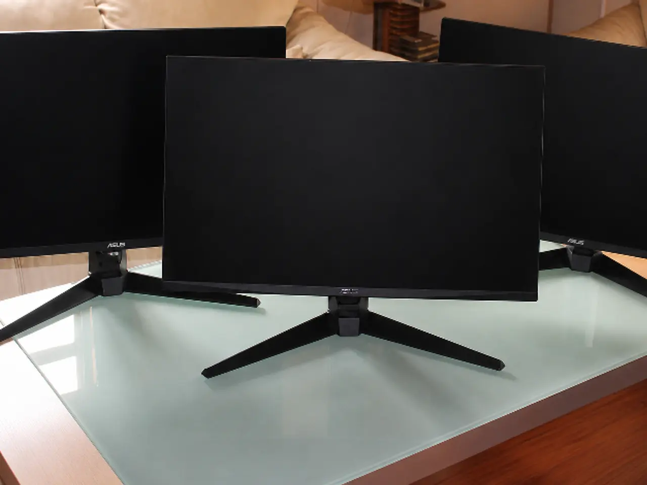 Billede 1 - 3 stk. ASUS TUF Gaming VG28UQL1A 4K-gamingskærme