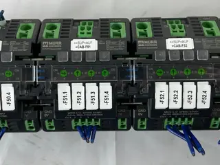 parti of 4x Murr Elektronik D-71570 relæ Interface