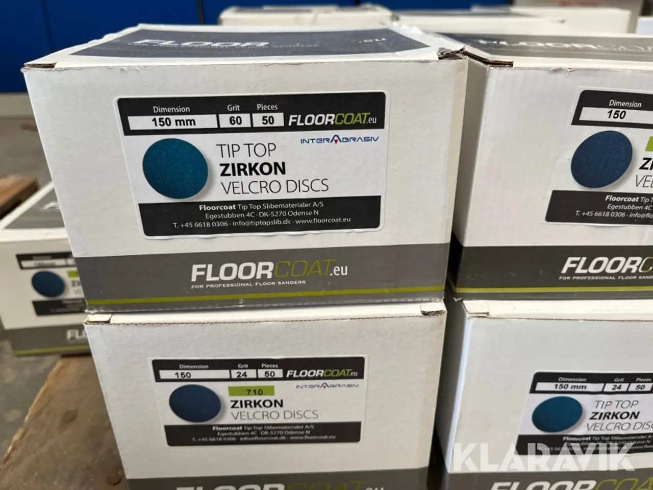 Billede 5 - Slibe discs Floorcoat 710 tip top zirkon velcro discs