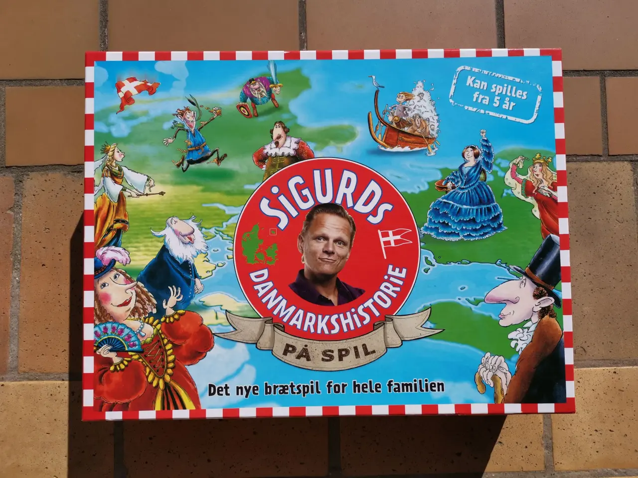 Billede 1 - Sigurds Danmarkshistorie Brætspil