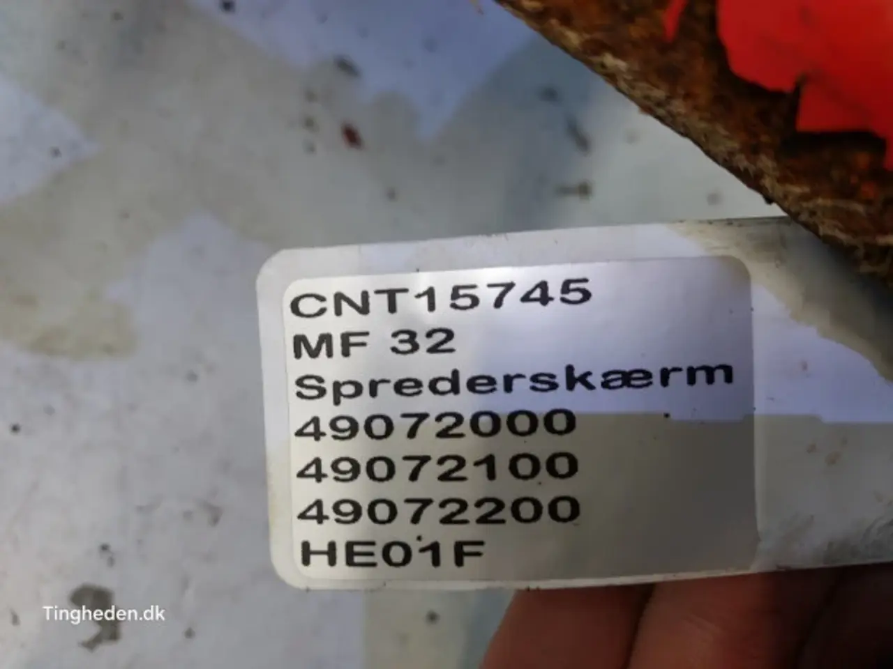 Billede 19 - Massey Ferguson 32 Spredeskærm 49072000