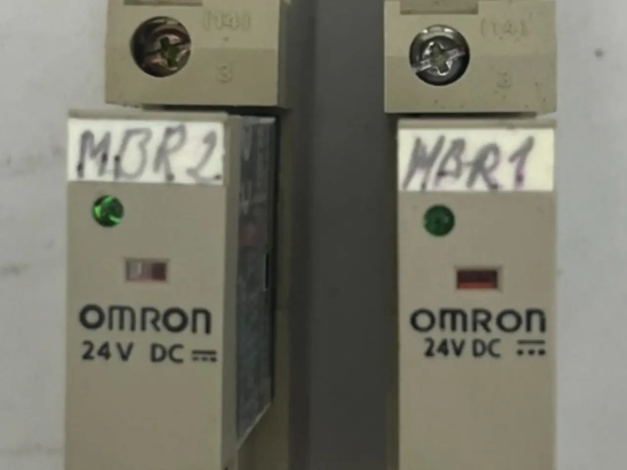 Billede 1 - Omron G2R-1-SN 24V DC SPDT relæ parti – 2x