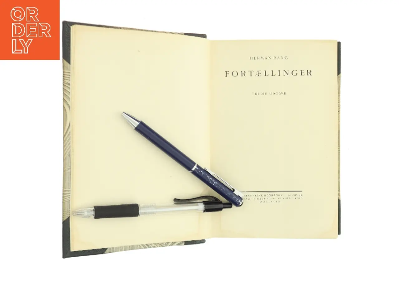 Billede 2 - Fortællinger af Herman Bang (Bog)