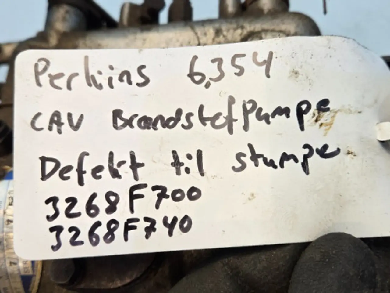 Billede 9 - Perkins 6.354 Brændstofpumpe CAV3268F700