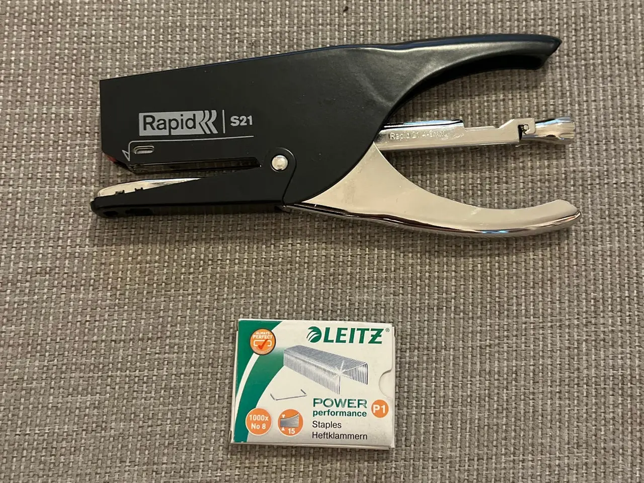 Billede 1 - Rapid S21 hæfteapparat sort/metal