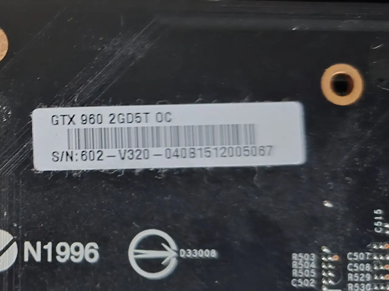 Billede 3 - MSI GTX960 2GB Grafikkort