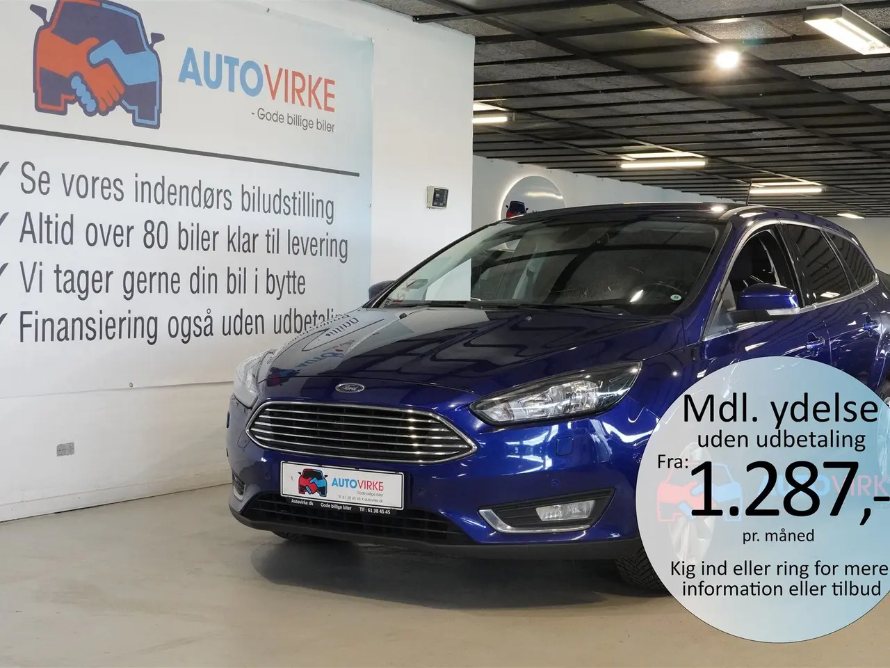 Billede 1 - Ford Focus 1,0 EcoBoost Titanium Fun 125HK Stc 6g