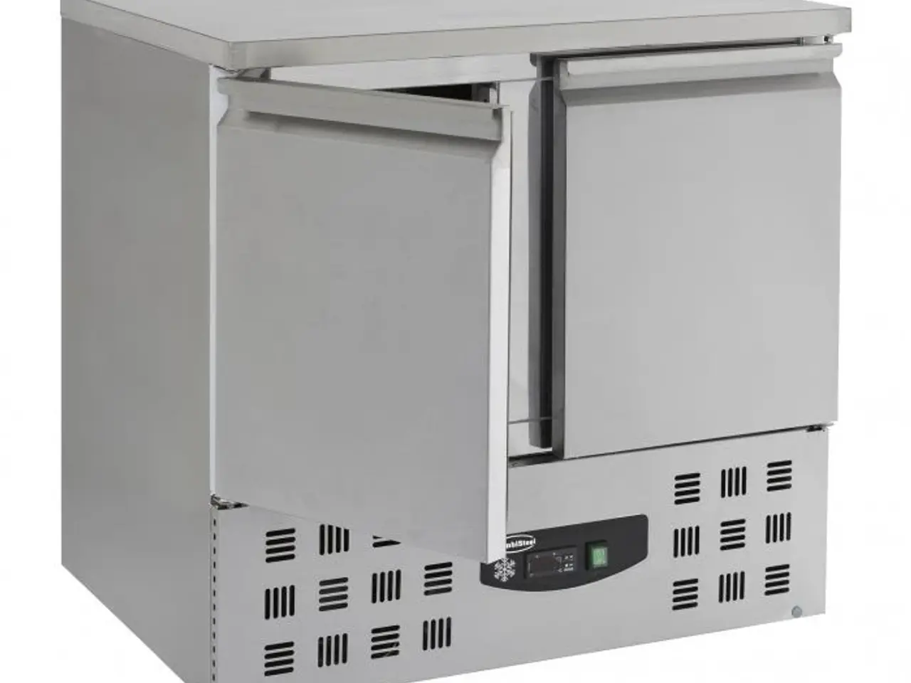 Billede 2 - Kølebord mini med 2 låger – B900 x D700 x H875 mm