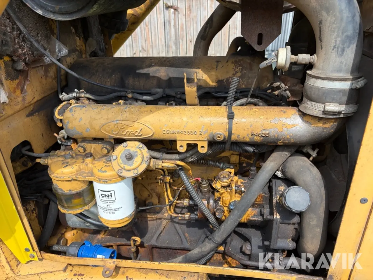 Billede 9 - Rendegraver Ford 655c med skovlpakke.
