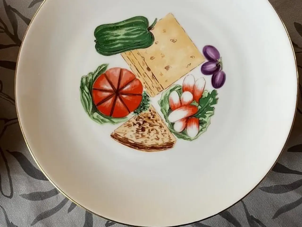 Billede 6 - Ostetallerken fra Bareuther Waldsassen Bavaria (12