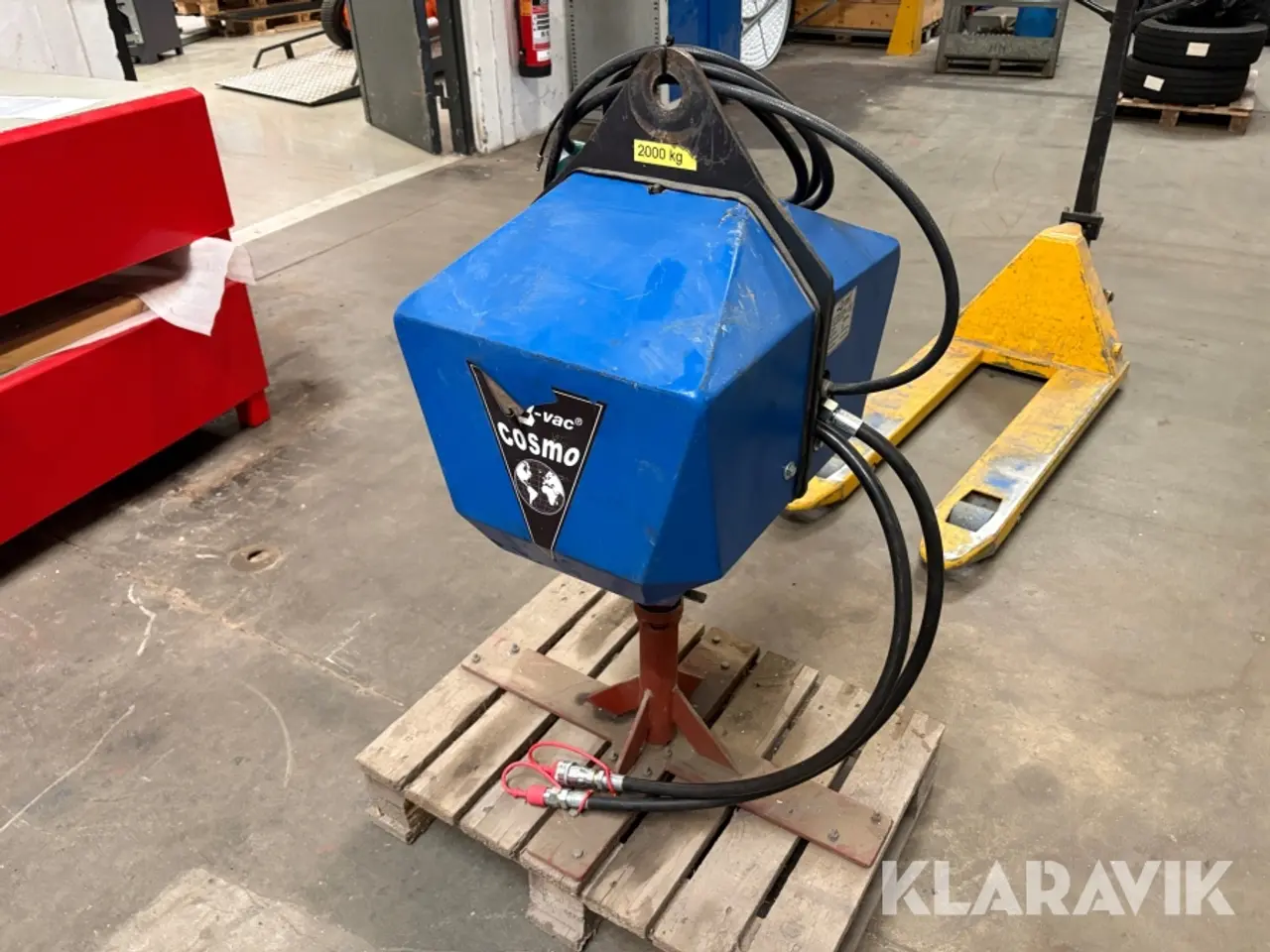 Billede 3 - Hydraulisk vakuumsug AL-vac Cosmo med stativ