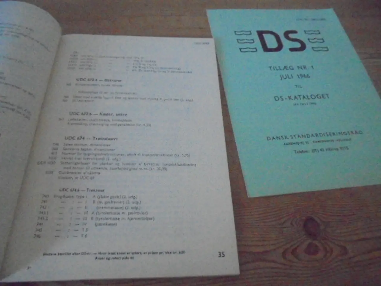 Billede 2 - DS katalog – Dansk Standardiseringsråd 1965