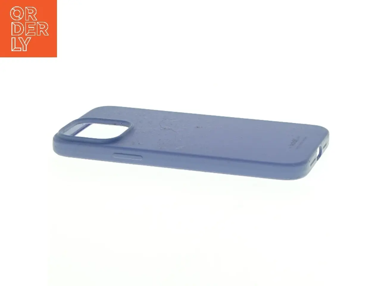 Billede 1 - Blåt mobilcover til iPhone (str. 16 x 8 cm)