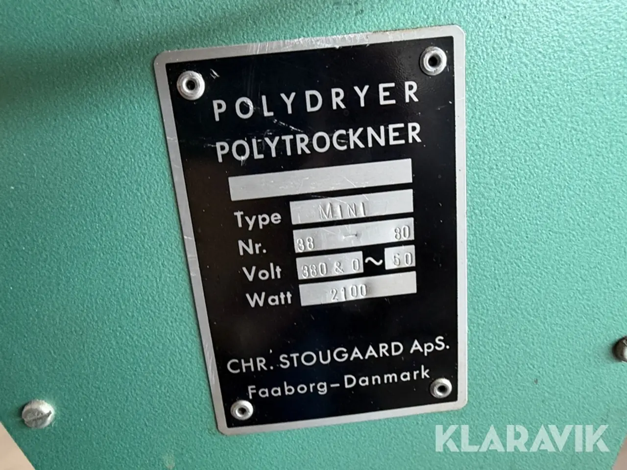 Billede 3 - Granulattørrer Polydryer Mini