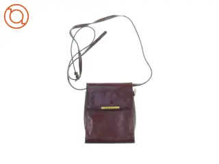 Vintage Læder Skulder Crossbody taske fra Adax (str. 20 x 18 cm)