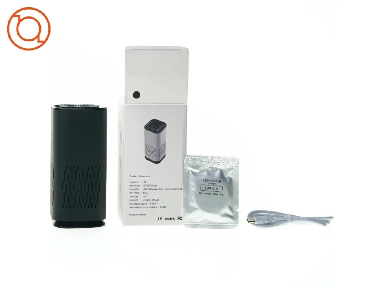 Billede 2 - Portable air purifier fra K 2 (str. 13 x 6 x 6 cm)
