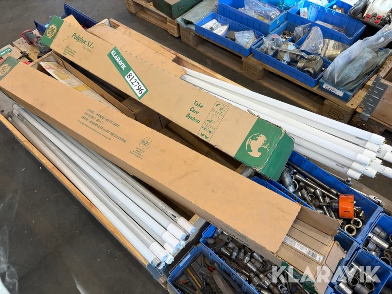 Billede 1 - Assorterede LED lysstofrør Polylux - cirka 70 styk