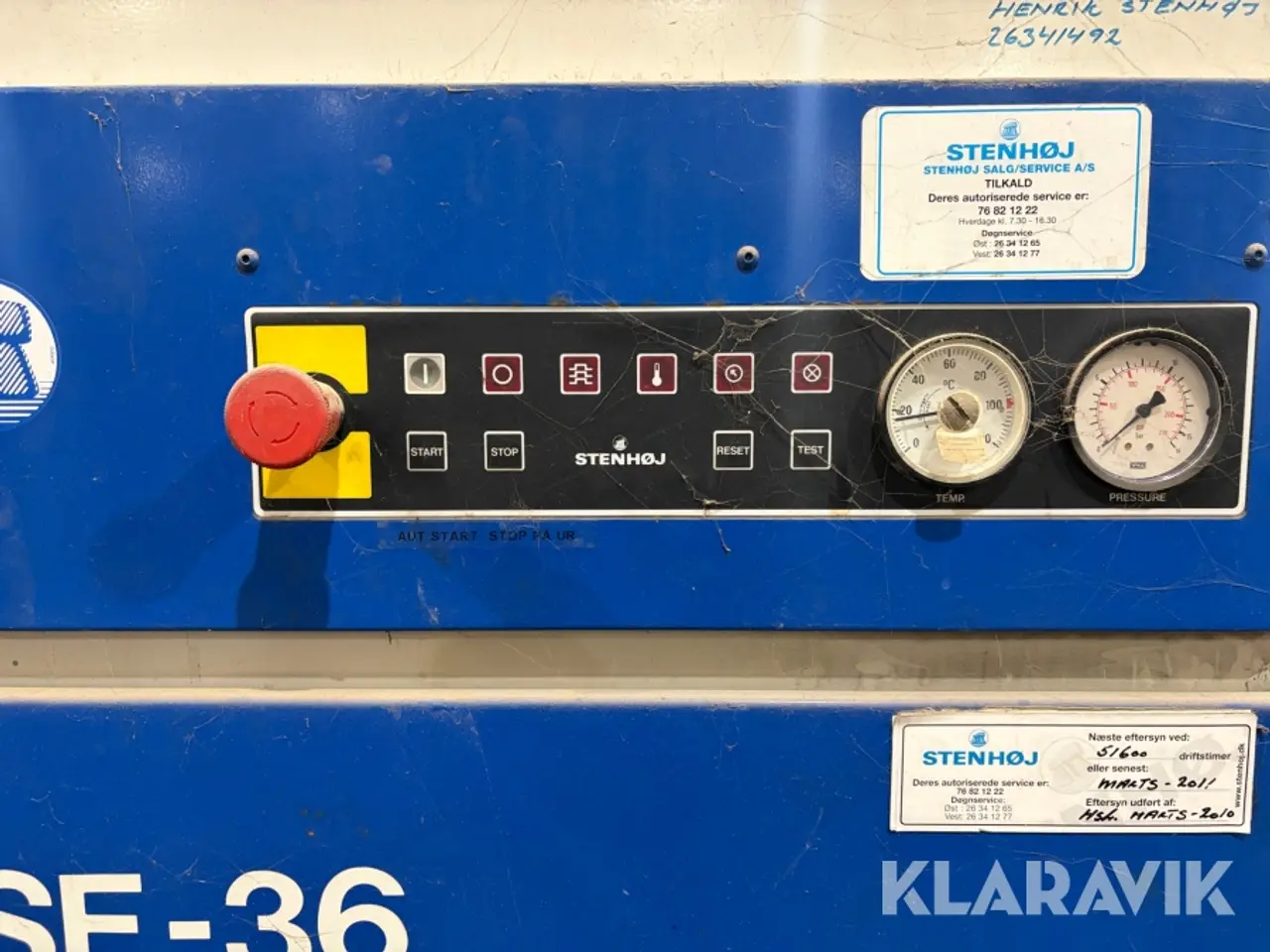 Billede 8 - Skruekompressor Stenhøj SE36