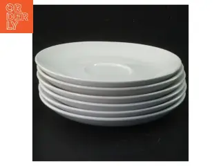 Sæt af 6 underkopper fra Royal Copenhagen (str. 6 stk Ø 14 cm)