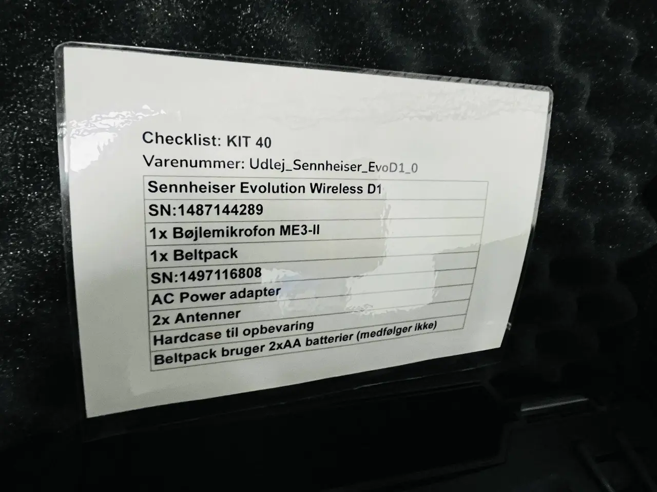 Billede 3 - Trådløst mikrofonsæt SENNHEISER Evolution Wireless D1