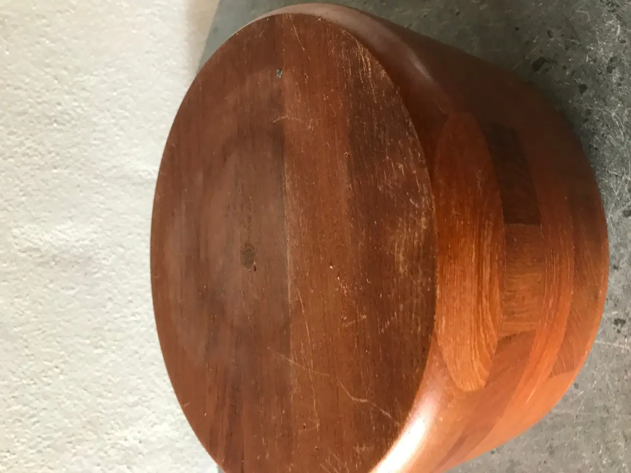 Billede 8 - Stor retro teak skål