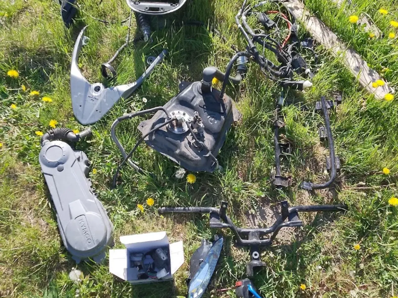 Billede 3 - Dele til Kymco Agility 16+ 4 takt