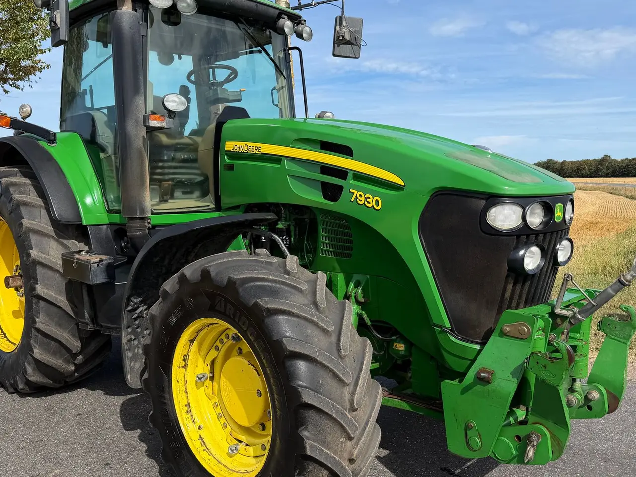 Billede 3 - John Deere 7930 M. Frontlift, TLS affjedret foraksel, Front PTO og Autotrac Ready