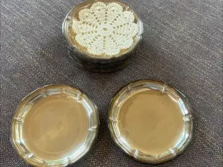 A M sølvplet bakker