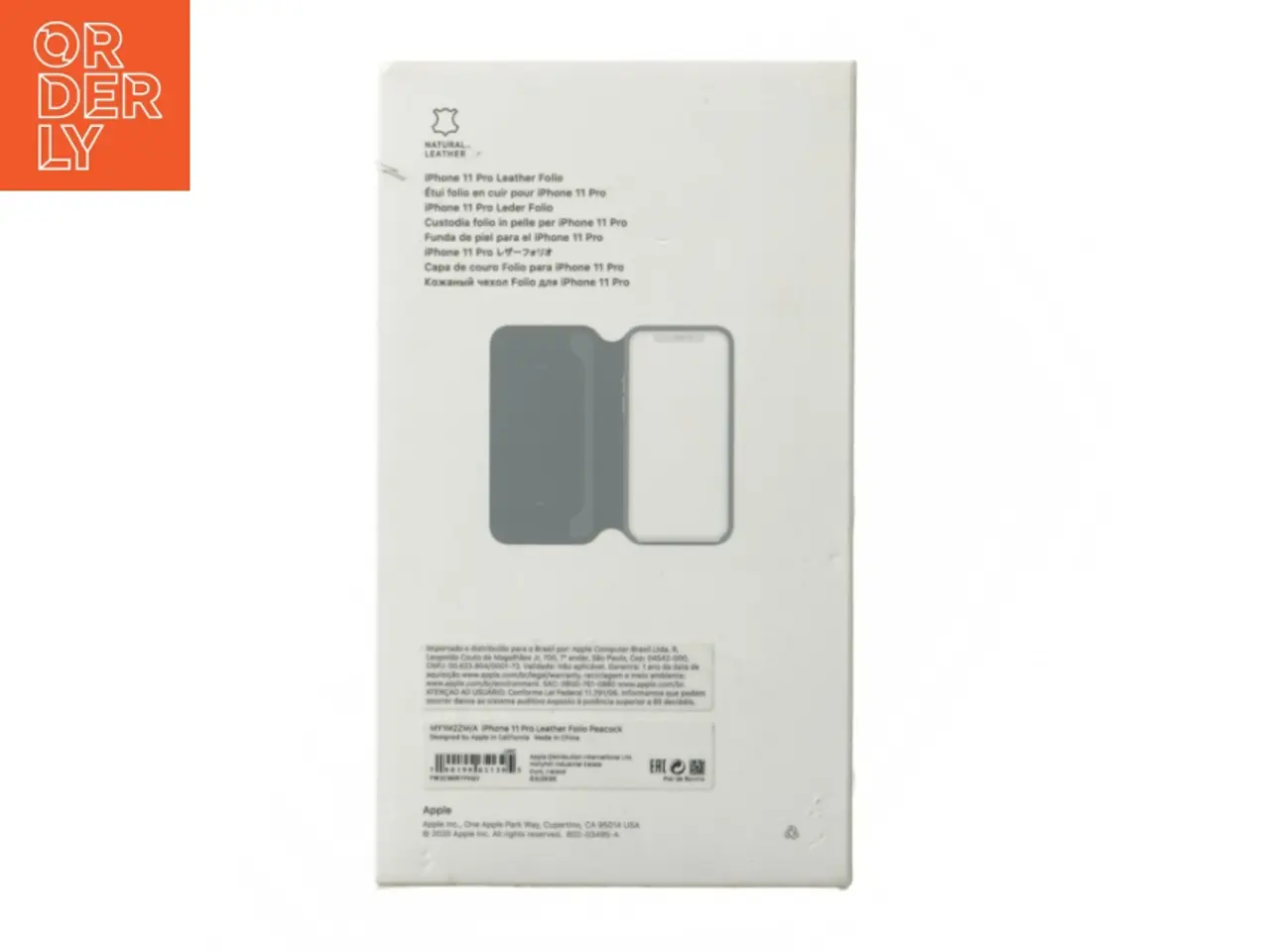 Billede 3 - Apple iPhone 11 Pro læder folio fra Apple (str. Iphone 11 pro)