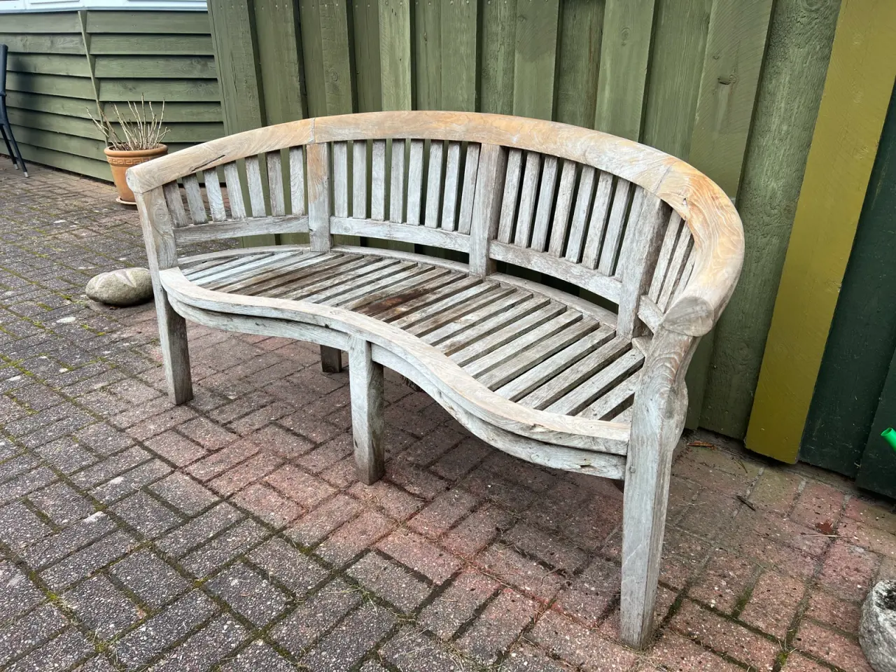 Billede 1 - Teak bananbænk