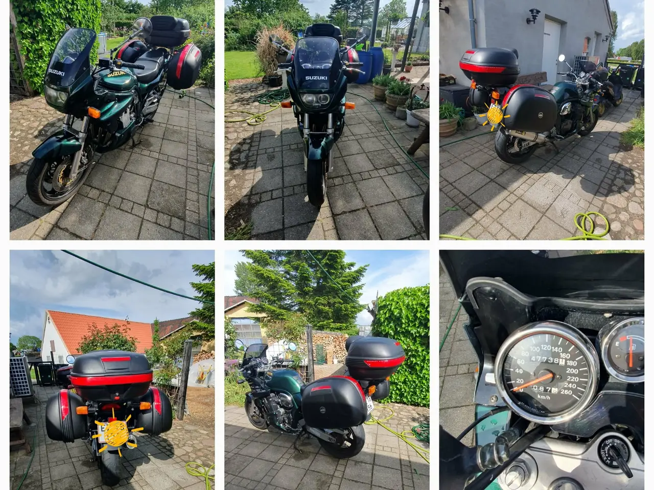 Billede 1 - Suzuki Bandit 1200 med 4 tasker.
