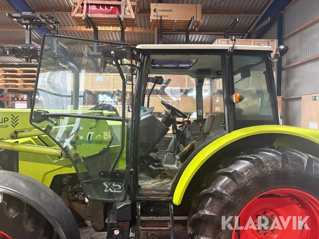 Billede 9 - Traktor Claas 340 Axos med frontlæsser