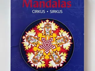 Mandalas Cirkus tegne-/malebog